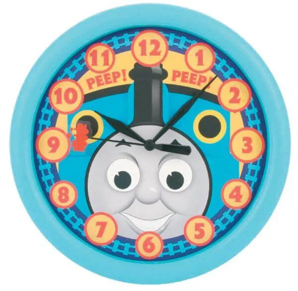 Thomas The Tank Engine Rotating Eyes Wall Clock Bild 1