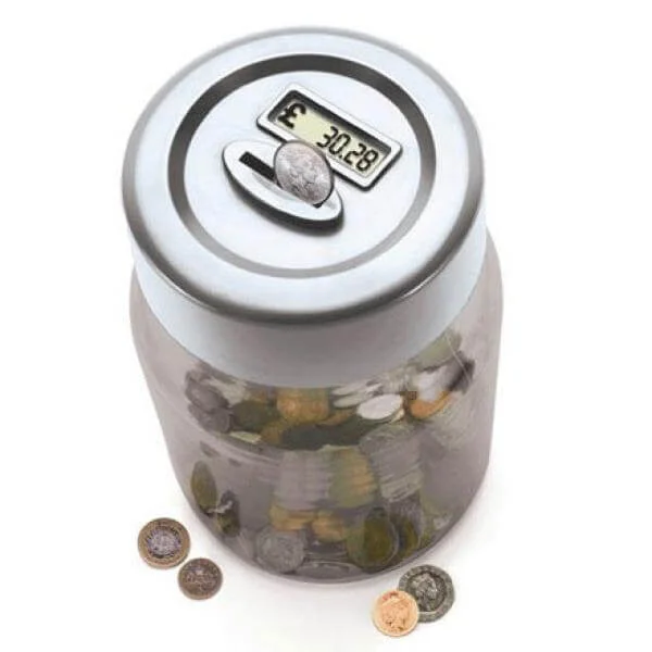 Coin Counting Money Jar - Great Gift Bild 1