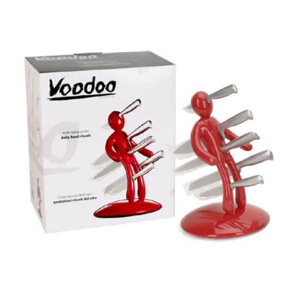 Voodoo Knife Block - Red Bild 1