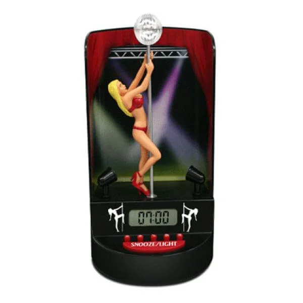 Pole Dancing Alarm Clock - Fun Gadgets Bild 1