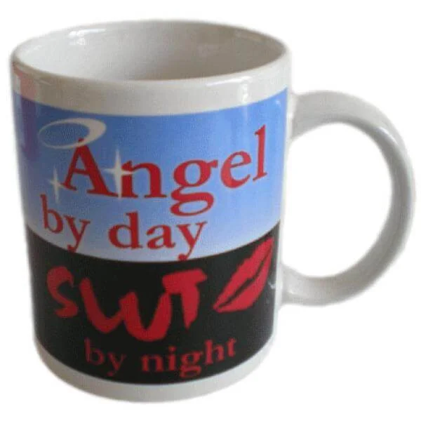 Novelty Angel By Day Mug - Great Gift Bild 1