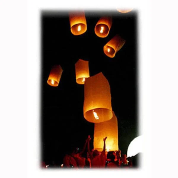 Flying Lanterns Pack of 4 - Great Summer Gift Bild 1