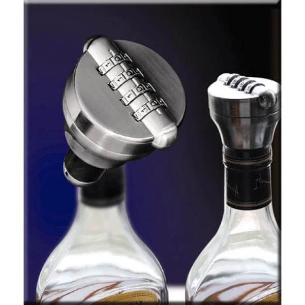 Wine Lock with Combination Bild 1