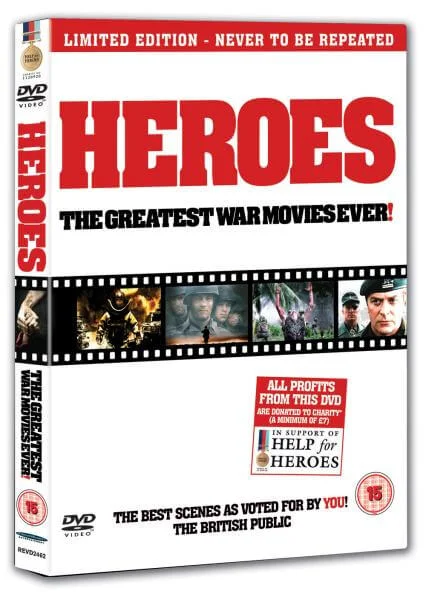 Heroes: The Greatest War Movies Ever! (Help for Heroes Charity DVD) Bild 1