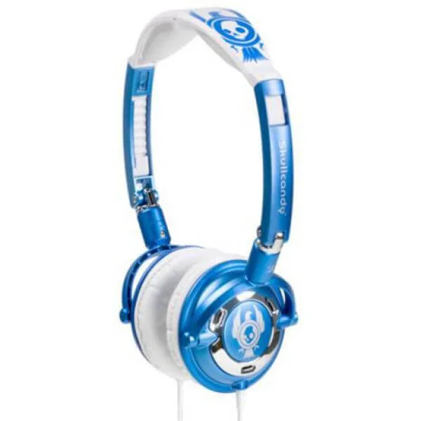 Skullcandy Lowrider 09 Headphones (Blue/White) Bild 1