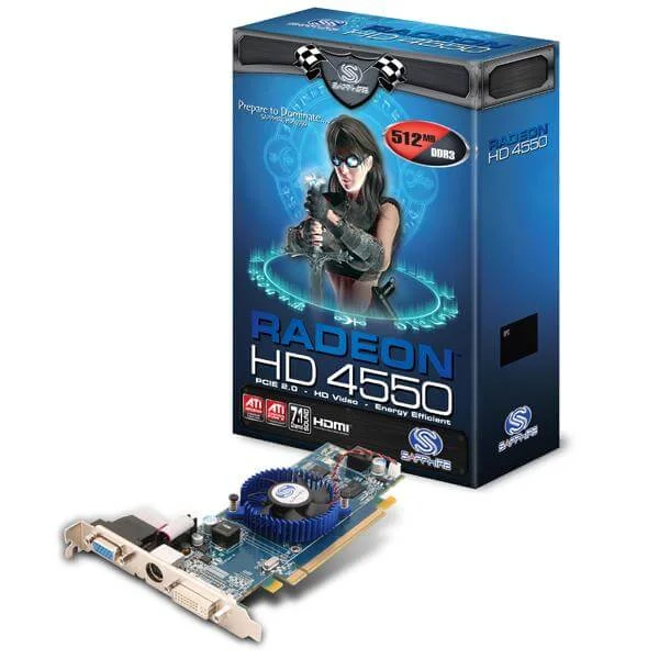 Sapphire HD 4550 512MB DDR3 W/LP Bild 1