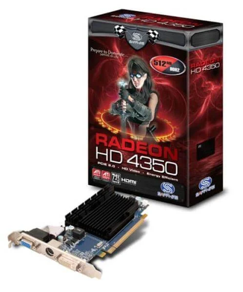 Sapphire HD 4350 512MB PCI-E 2.0 Bild 1
