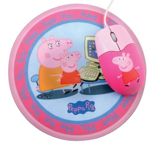 Peppa Pig Optical Mouse and Mouse Mat Set Bild 1