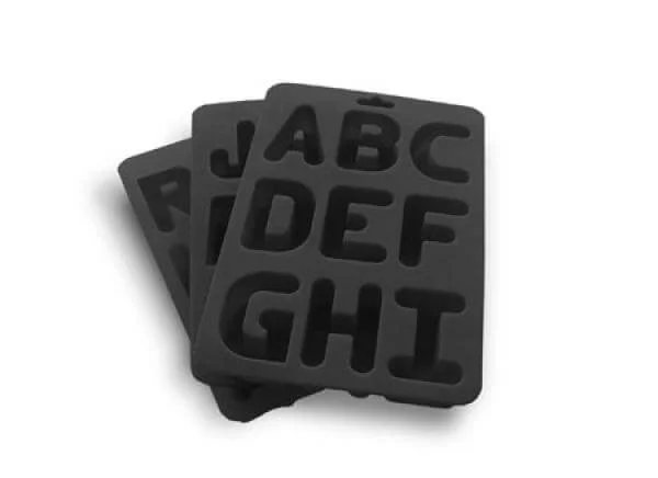 Alphabet Eiswürfel Bild 1