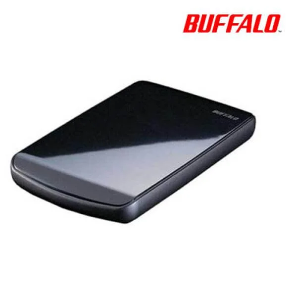 Buffalo Ministation Lite 320GB Portable USB 2.0 Hard Drive - Black Bild 1