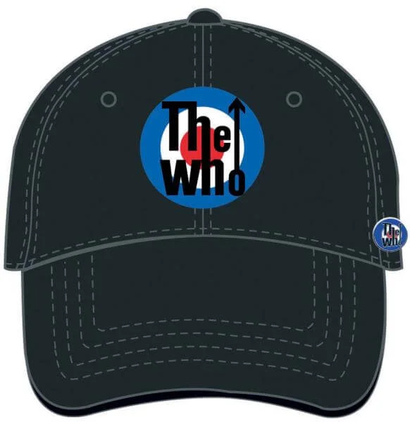 The Who Target And Leap Black Baseball Cap Bild 1