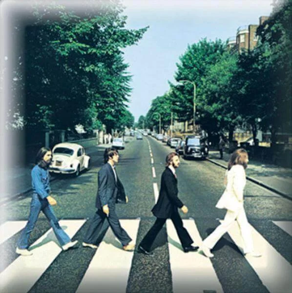 Beatles Abbey Road Album Pin Badge Bild 1