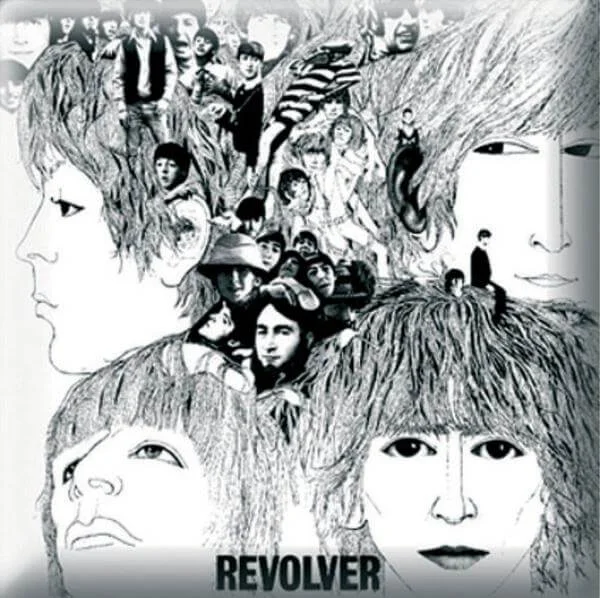 Beatles Revolver Album Pin Badge Bild 1