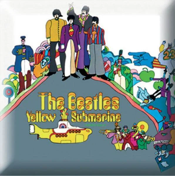 Beatles Yellow Sub Album Pin Badge Bild 1