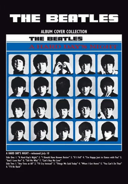 A Hard Day's Night Album Greeting Card Bild 1