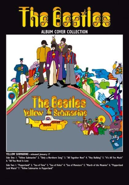 Yellow Submarine Album Greeting Card Bild 1