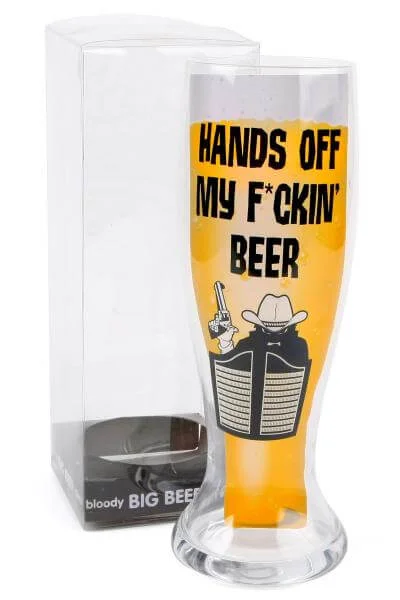 Big Beer Glass - Hands Off Bild 1