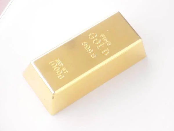 Gold Bullion Doorstop Bild 1