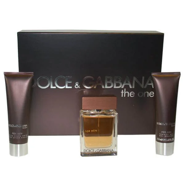Dolce&Gabbana - The One for Men Gift Set (50ml Eau de Parfum with After Shave Balm and Shower Gel) Bild 1