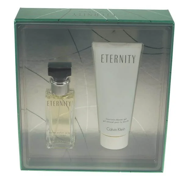 Calvin Klein Eternity for Women - 30ml Eau de Parfum Spray and 100ml Shower Gel Bild 1