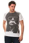 House of the Gods - Men's Smoking Keith Richards T-Shirt - S - Weiß Bild 1