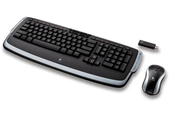 Logitech LX710 Wireless Laser Multimedia Keyboard and Optical Mouse (967670-1120) Bild 1