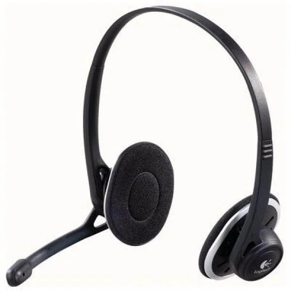 Logitech H330 USB Stereo Headset and Mic (981-000128) Bild 1
