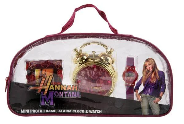 Hannah Montana LCD Watch, Alarm And Photoframe Gift Set Bild 1