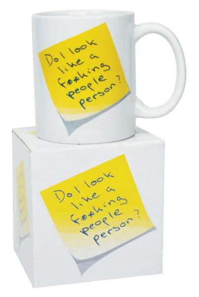 Do I Look Like A F#*king People Person Mug Bild 1
