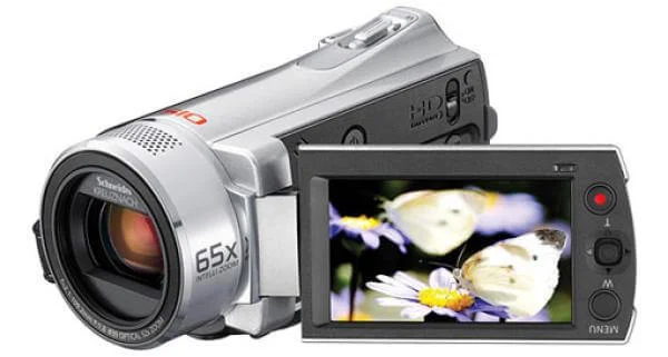 Samsung SMX-K40 Silver Solid State Flash Camcorder Bild 1