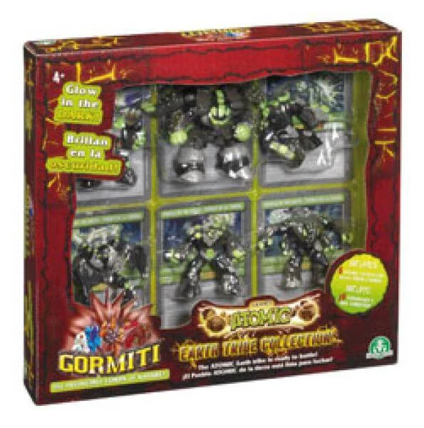 Atomic Gormiti Earth Tribe 6 Pack Bild 1