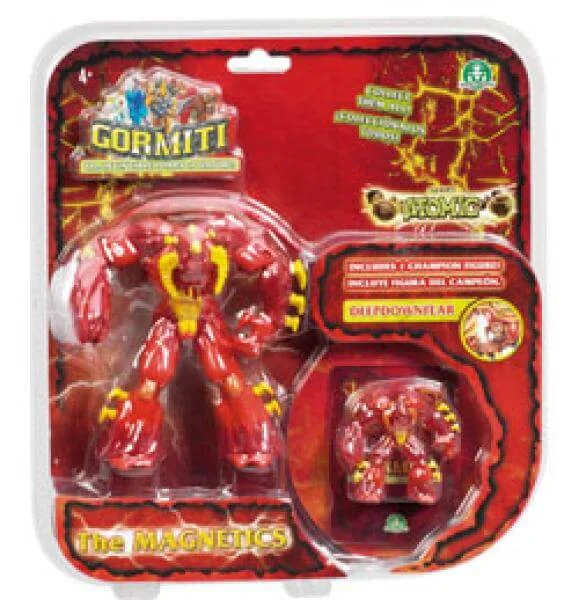Atomic Gormiti 12cm Magnet Figure and 6cm figure Bild 1
