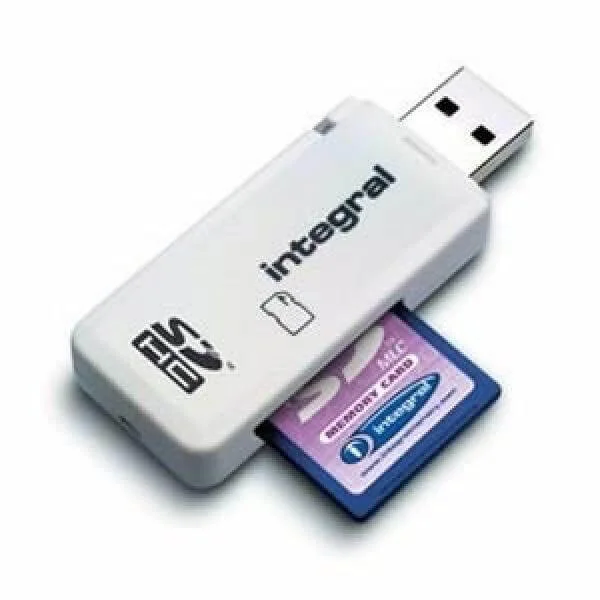 Integral 2GB SD Card with SD SDHC Card Reader Bild 1