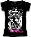 Ladies - Retro Pop T-Shirt - Black - S - Schwarz Bild 1