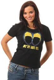 John And Edward Ladies T-Shirt - Black - S - Schwarz Bild 1