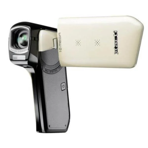Sanyo VPC-CG10EXW HD Camcorder Ivory Bild 1