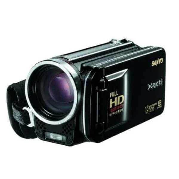 Sanyo VPC-FH1EBK HD Camcorder Black Bild 1