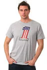 Mens Harley Davidson NO 1 Logo T-Shirt - Grey - S - Grau Bild 1