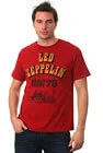 Led Zeppelin - Earls Court Vintage - Men's T-Shirt - Red - S - Rot Bild 1