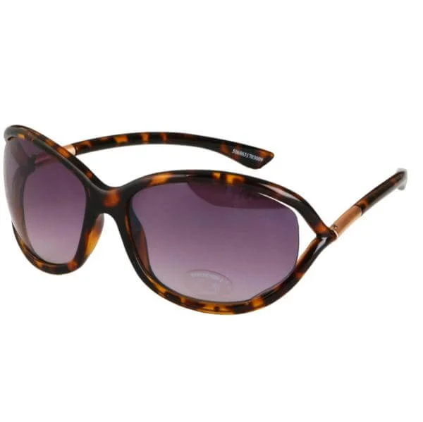Jennifer Oversized Cut Out Detail Sunglasses Bild 1