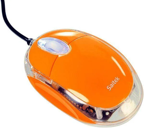 Saitek Notebook Mouse Orange Bild 1