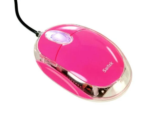 Saitek Notebook Mouse Pink Bild 1