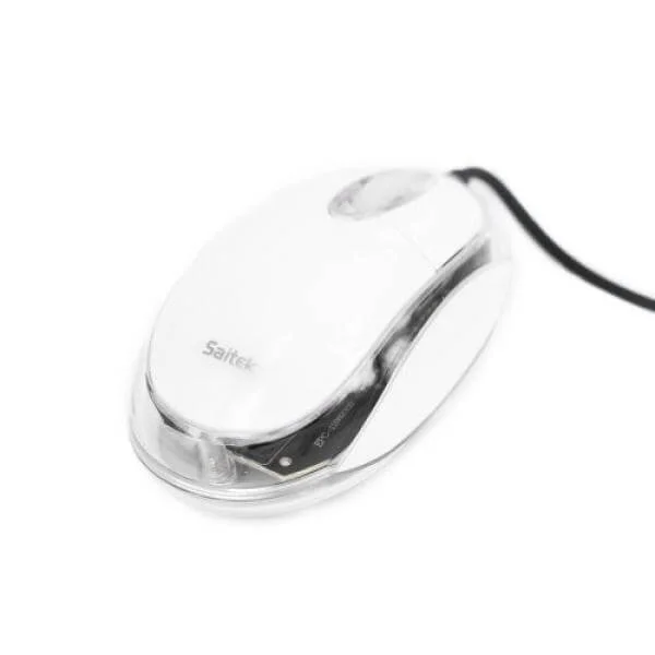 Saitek Notebook Mouse White Bild 1