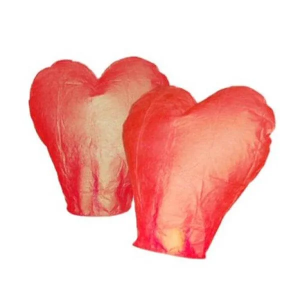 Love Heart Flying Lantern Bild 1