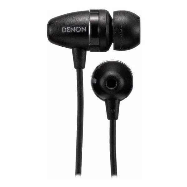 Denon AH-C751 Inner Ear Stereo Headphones - Black Bild 1
