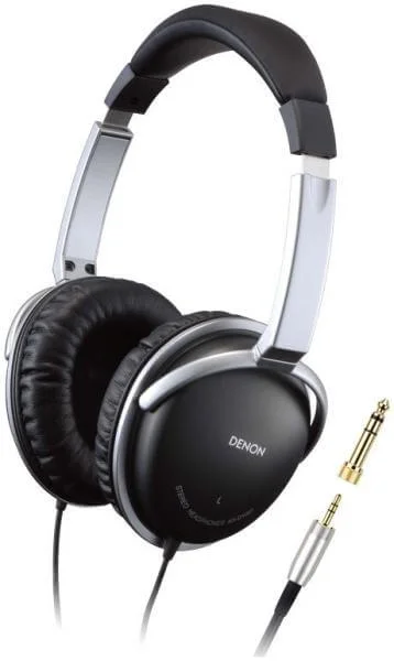 Denon AH-D1001 Closed Type Stereo Headphones - Black Bild 1