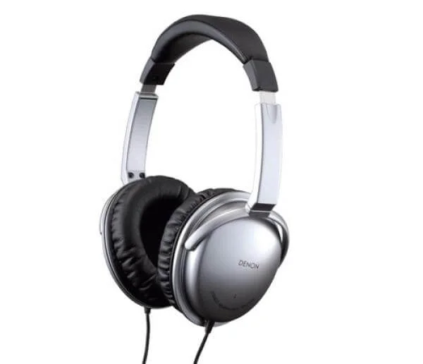 Denon AH-D1001 Closed Type Stereo Headphones - Silver Bild 1