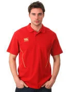 Canterbury Keech Polo Shirt-Red - S - Rot Bild 1