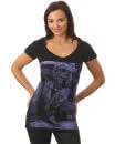 Dark Muse Ladies - Paris Amsterdam Tunic - Black - S-M Bild 1