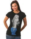 Dark Muse Ladies - Finger Girl T-Shirt -Black - S-M - Schwarz Bild 1